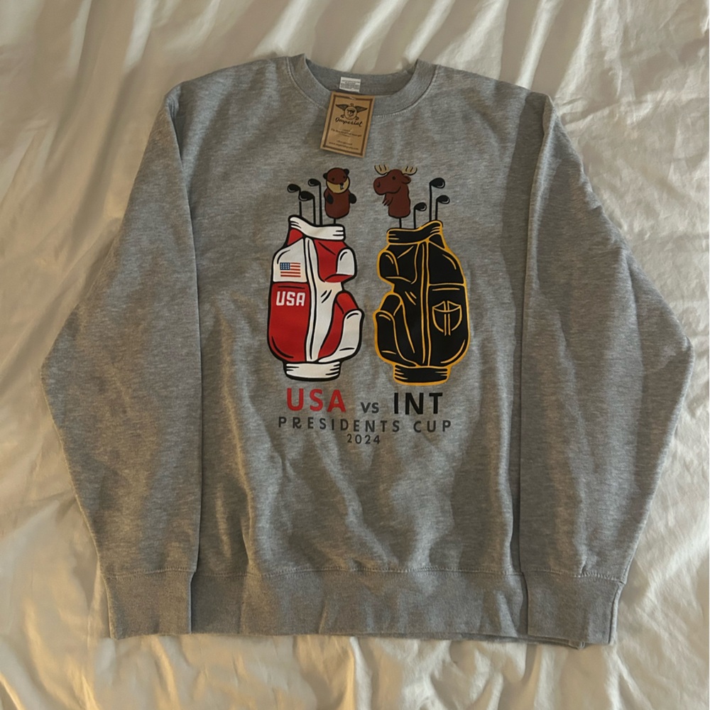 PRESIDENTS CUP 2024 GOLF CREWNECK